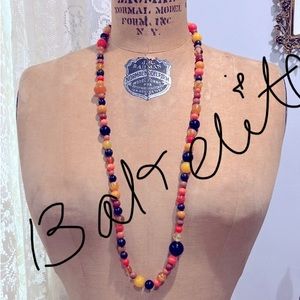 Vintage Rare Tested Bakelite Beaded Necklace